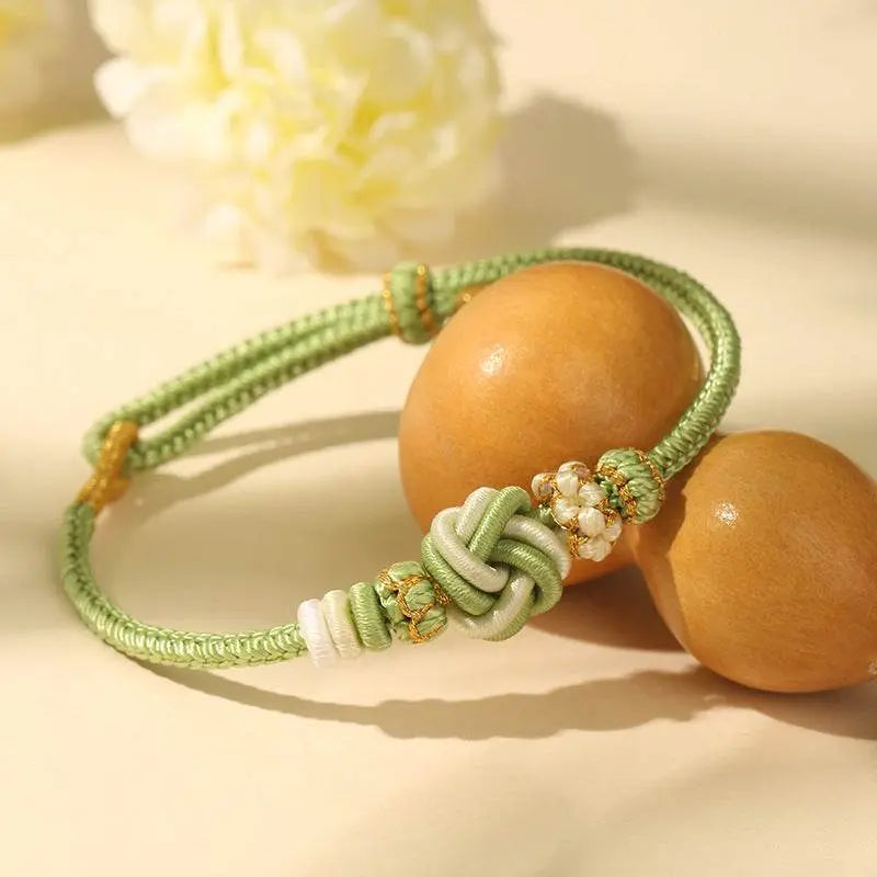 ice flower - knot hand rope, niche design diy woven jewelry - star8s