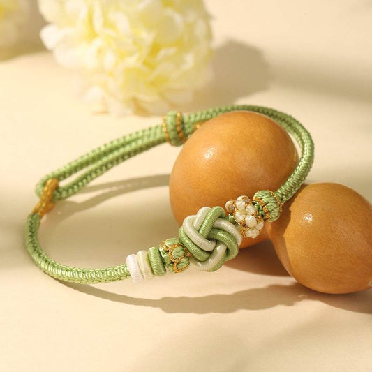 Ice Flower - knot Hand Rope, Niche Design DIY Woven Jewelry - STAR8S