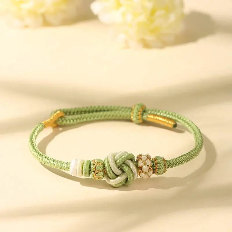 ice flower - knot hand rope, niche design diy woven jewelry - star8s