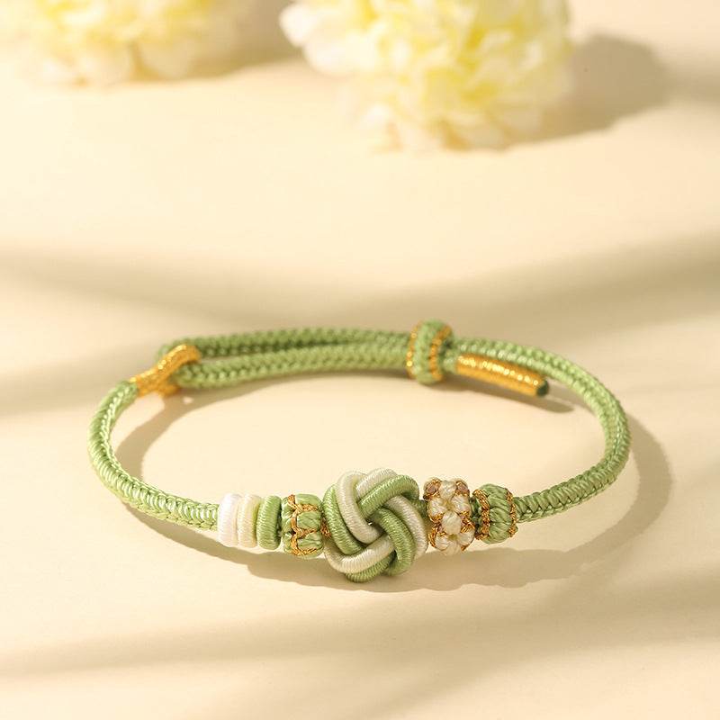 ice flower - knot hand rope, niche design diy woven jewelry - star8s