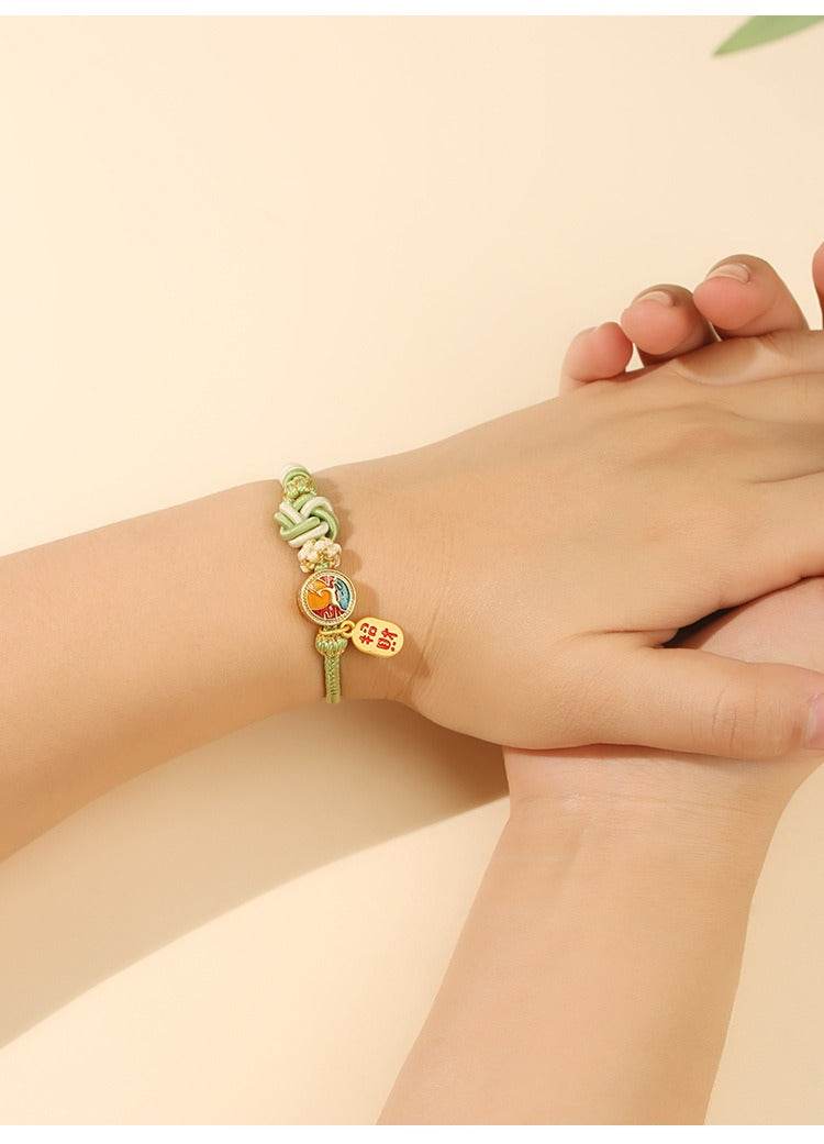 ice flower - knot hand rope, niche design diy woven jewelry - star8s