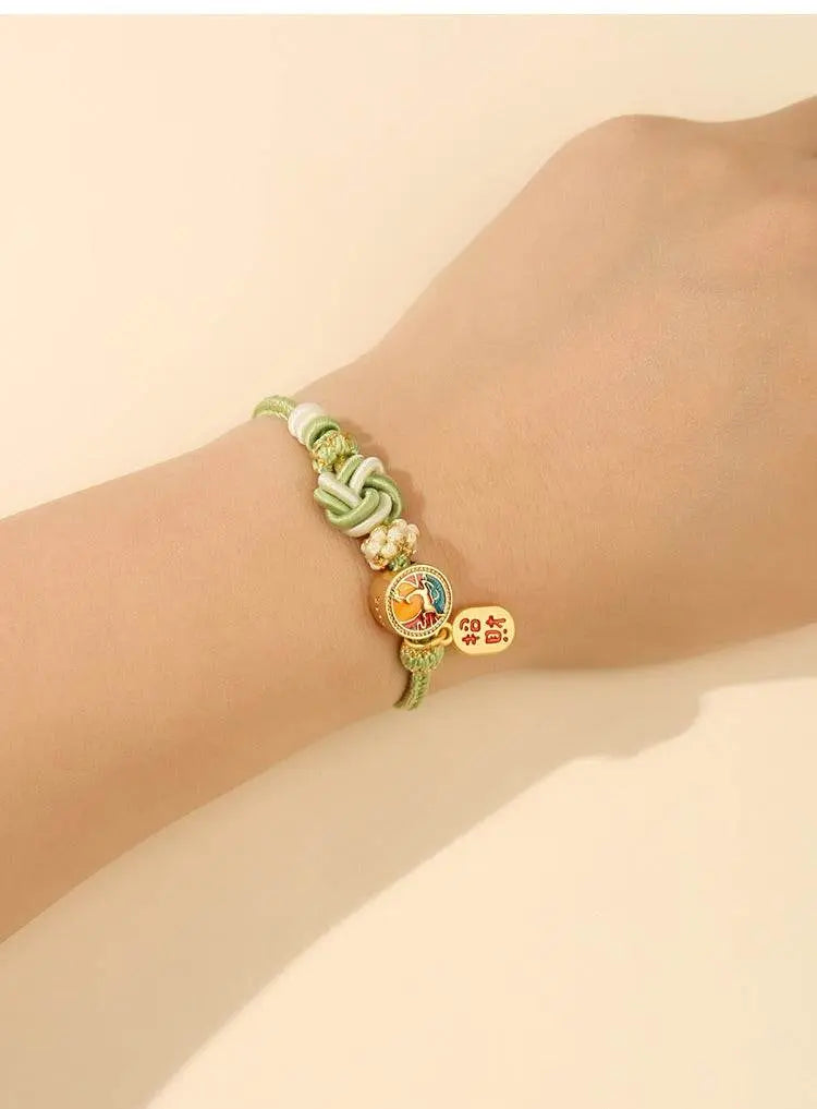 ice flower - knot hand rope, niche design diy woven jewelry - star8s