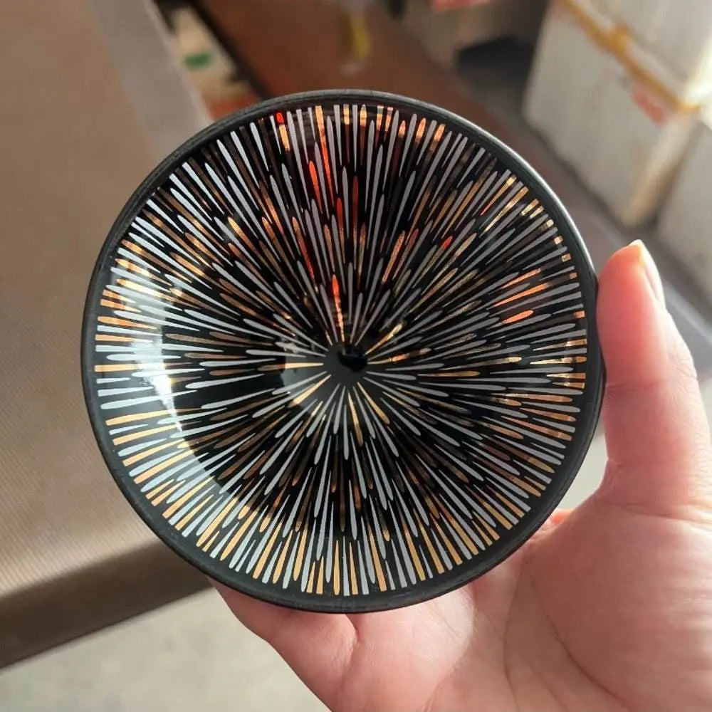 jianzhan tea cup meteor shower design, luxurious & exquisite masterpiece - star8s