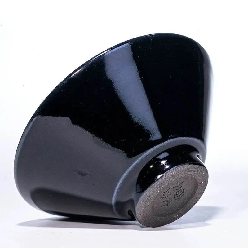 Jianzhan Tea Cup Meteor Shower Design, Luxurious & Exquisite Masterpiece - STAR8S