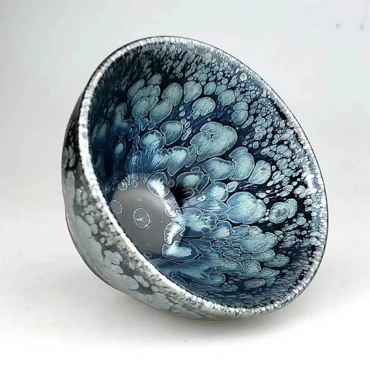 Jianzhan Tea Cup – Blue Lotus Handmade, Elegant & Exquisite for Kung Fu Tea - STAR8S