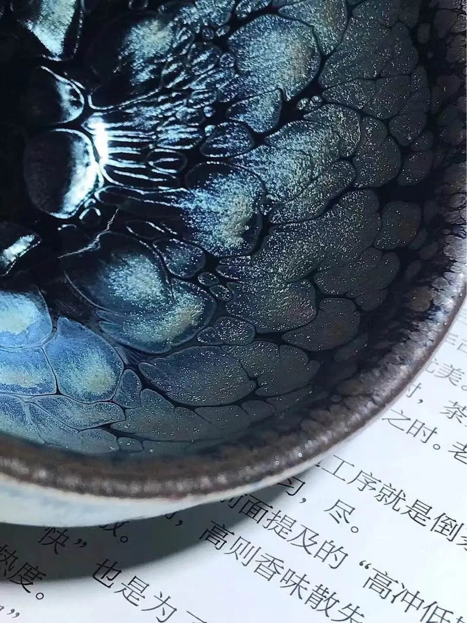 Jianzhan Tea Cup – Blue Lotus Handmade, Elegant & Exquisite for Kung Fu Tea - STAR8S