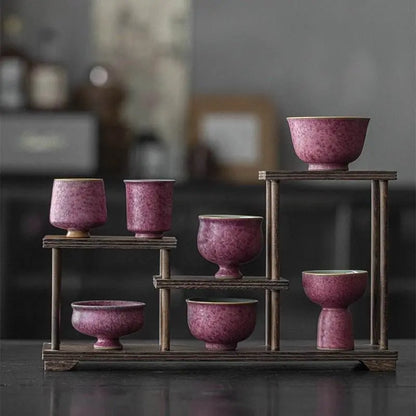 Jianzhan Tea Cup – Exquisite Kiln - Changed Crystal, Unique & Elegant for Gongfu Tea - STAR8S