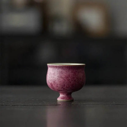Jianzhan Tea Cup – Exquisite Kiln - Changed Crystal, Unique & Elegant for Gongfu Tea - STAR8S