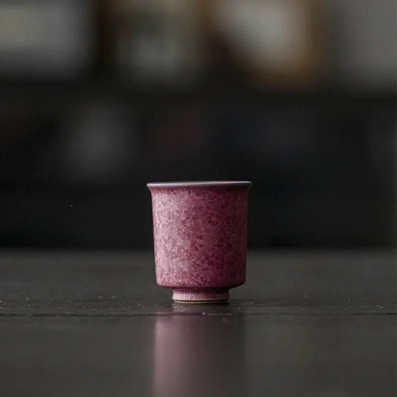 jianzhan tea cup – exquisite kiln - changed crystal, unique & elegant for gongfu tea - star8s