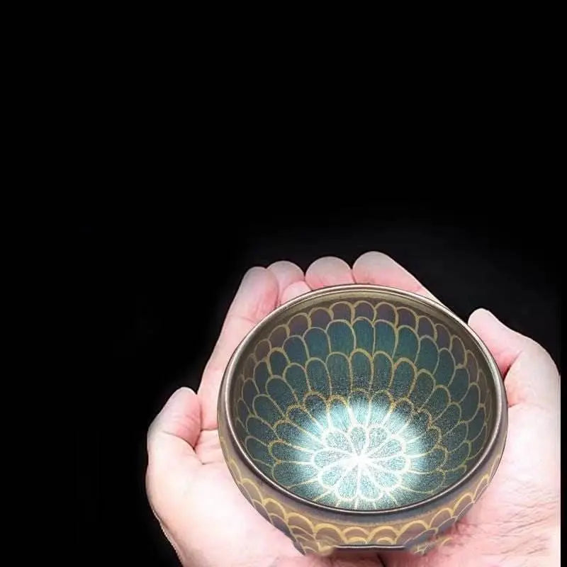 jianzhan tea cup – handmade buddha lotus, exquisite & elegant masterpiece - star8s