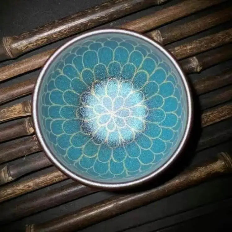 jianzhan tea cup – handmade buddha lotus, exquisite & elegant masterpiece - star8s