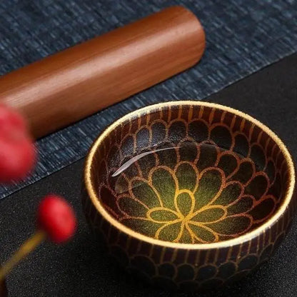 Jianzhan Tea Cup – Handmade Buddha Lotus, Exquisite & Elegant Masterpiece - STAR8S