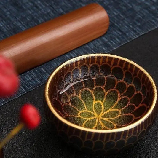 Jianzhan Tea Cup – Handmade Buddha Lotus, Exquisite & Elegant Masterpiece - STAR8S