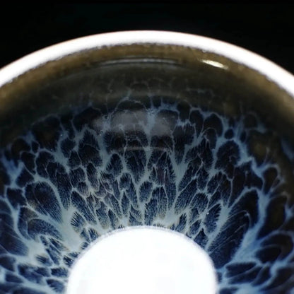 Jianzhan Tea Cup – Handmade Chai - fired Moyu Queyu, Exquisite & Unique Masterpiece - STAR8S