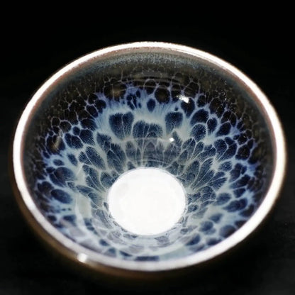 Jianzhan Tea Cup – Handmade Chai - fired Moyu Queyu, Exquisite & Unique Masterpiece - STAR8S