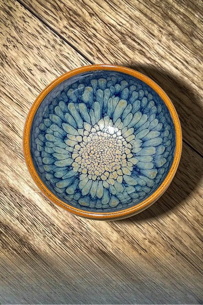 Jianzhan Tea Cup – Handmade Green Partridge, Unique & Exquisite Masterpiece - STAR8S