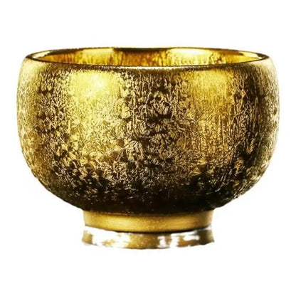 Jianzhan Tea Cup – Luxurious Gold - Plated & Colorful Diamond, Elegant & Exquisite for Kung Fu Tea - STAR8S