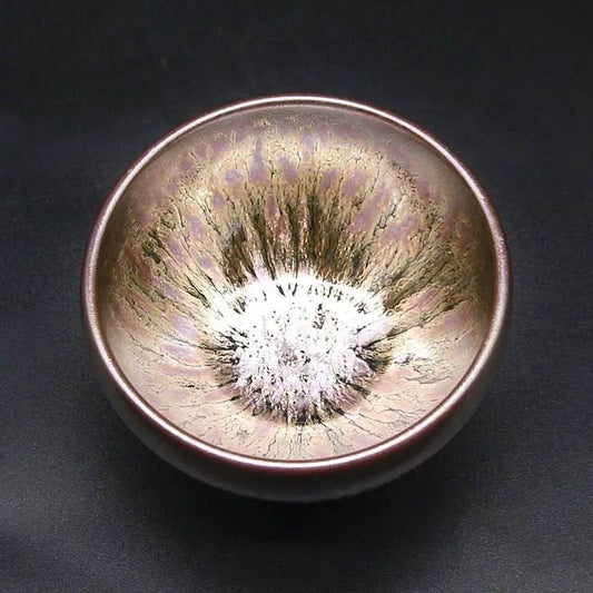 Jianzhan Tea Cup – Luxurious Purple Gold Oil Drop, Elegant & Exquisite Masterpiece - STAR8S
