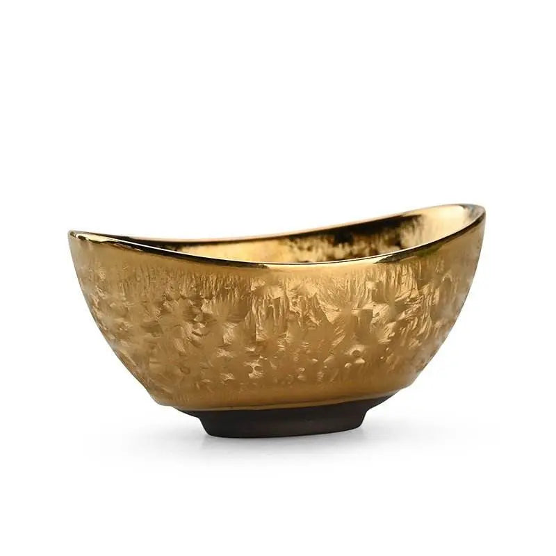 jianzhan tea cups ingot handcrafted ceramics, tea ceremony stress relief collector's artistic legacy - star8s