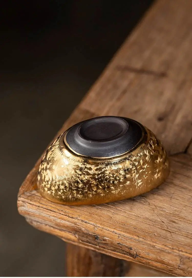 jianzhan tea cups ingot handcrafted ceramics, tea ceremony stress relief collector's artistic legacy - star8s