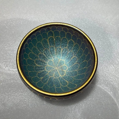 Jianzhan Tea Cups – Gold-Hare’s Fur Glaze & Zodiac Silver Inlay, Tea Ceremony Stress Relief & Connoisseur Prestige - STAR8S