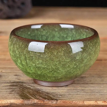 Jianzhan Tea Cups – Home Ice Crackle Glaze, Stress Relief for Daily Sipping & Connoisseur Pride - STAR8S