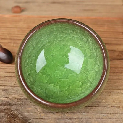 Jianzhan Tea Cups – Home Ice Crackle Glaze, Stress Relief for Daily Sipping & Connoisseur Pride - STAR8S