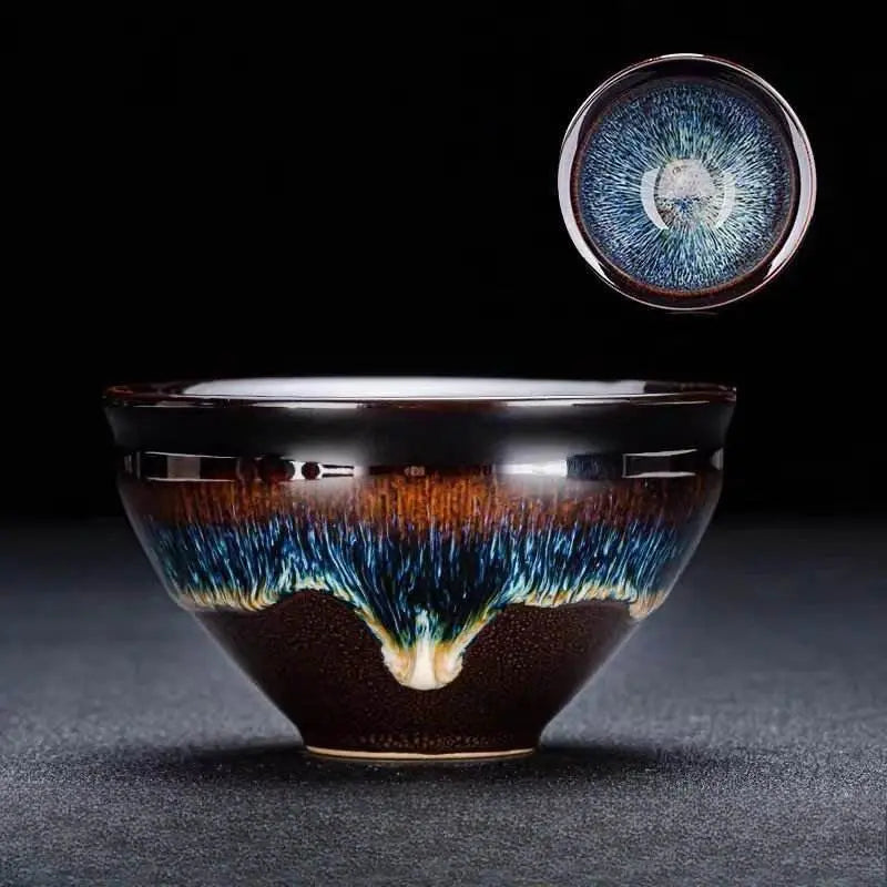 jianzhan tea cups – kiln-transformed bundle mouth design, tea ceremony stress relief & connoisseur prestige - star8s