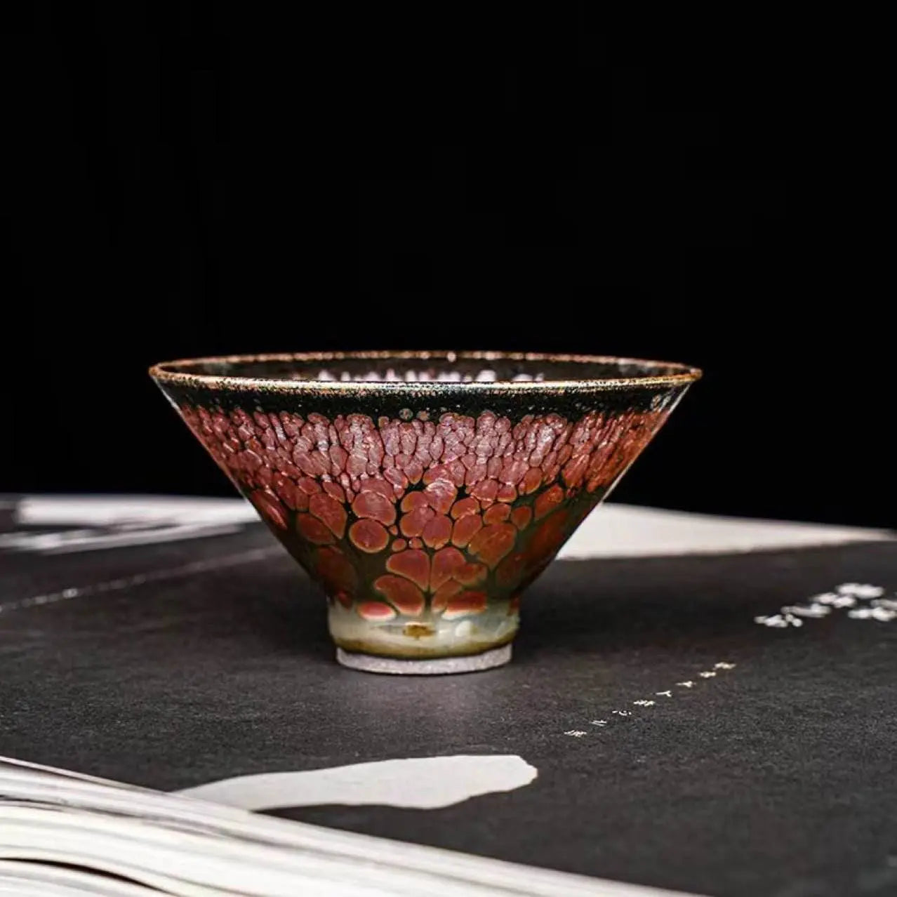 Jianzhan Tea Cups – Raw Ore Glaze Iron Body, Tea Ceremony Stress Relief & Connoisseur Prestige - STAR8S