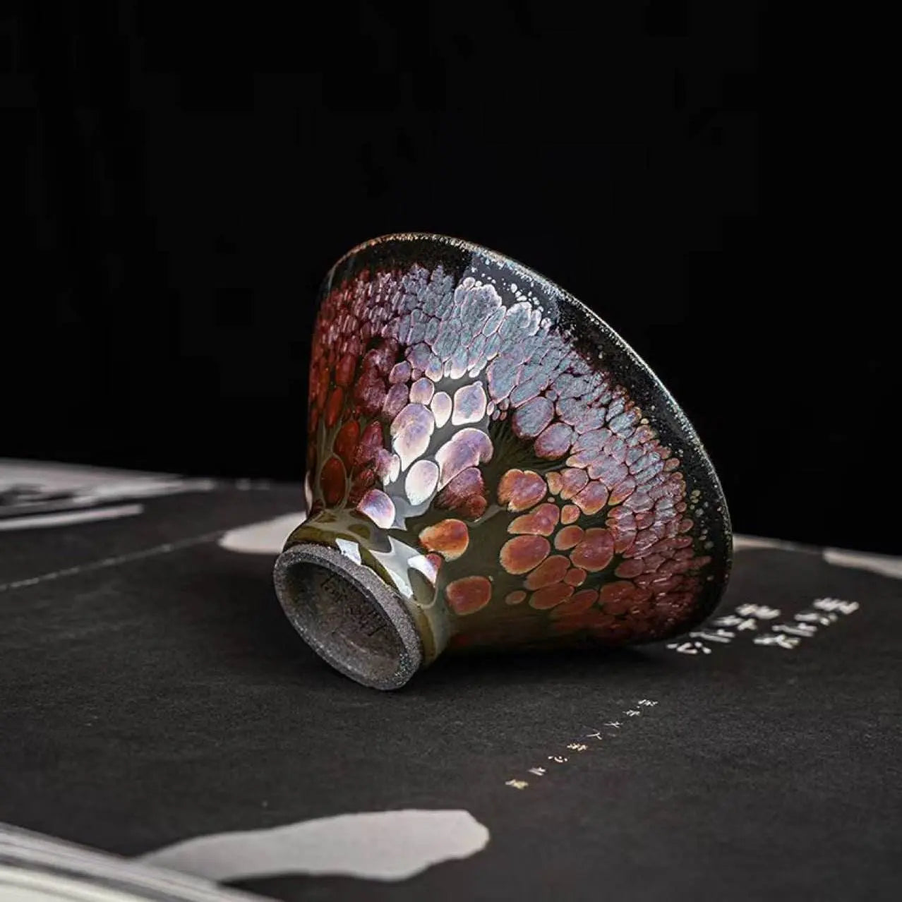 jianzhan tea cups – raw ore glaze iron body, tea ceremony stress relief & connoisseur prestige - star8s