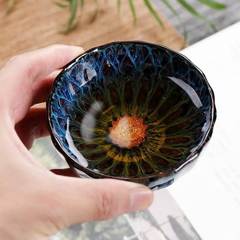 Jianzhan Tea Cups – Silver-Inlaid Kiln Masterpiece, Gifting Calm & Collector’s Pride - STAR8S