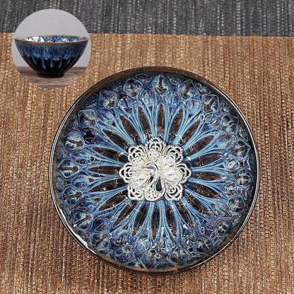 Jianzhan Tea Cups – Silver-Inlaid Kiln Masterpiece, Gifting Calm & Collector’s Pride - STAR8S