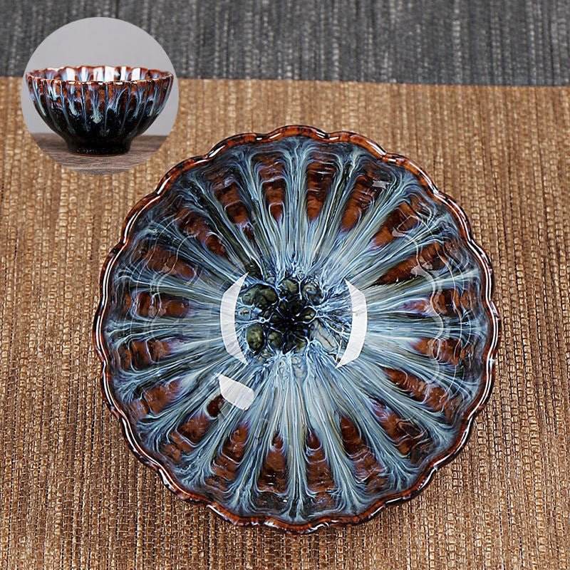 Jianzhan Tea Cups – Silver-Inlaid Kiln Masterpiece, Gifting Calm & Collector’s Pride - STAR8S