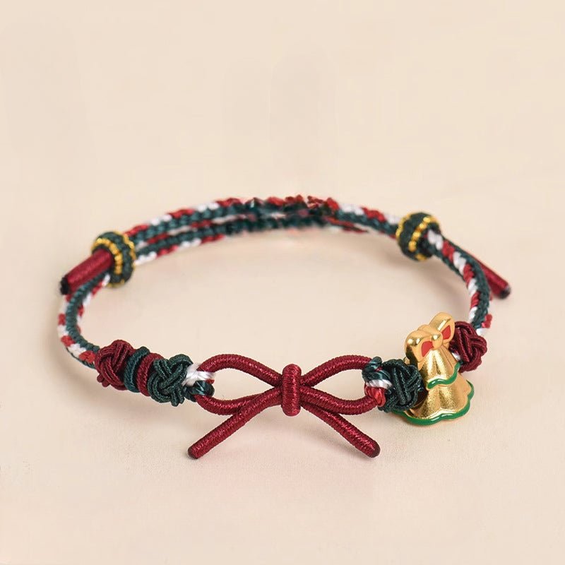 Loving Red String Bracelet Designer: Christmas Couple Bowknot | STAR8S