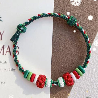 Loving Red String Bracelet Designer: Christmas Couple Bowknot | STAR8S