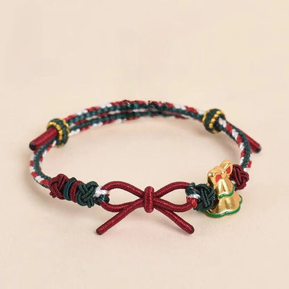 Loving Red String Bracelet Designer: Christmas Couple Bowknot | STAR8S - STAR8S