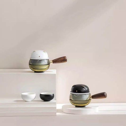 Lucky Cat Kuaike Cup Portable Gongfu Tea Set with Filter - STAR8S