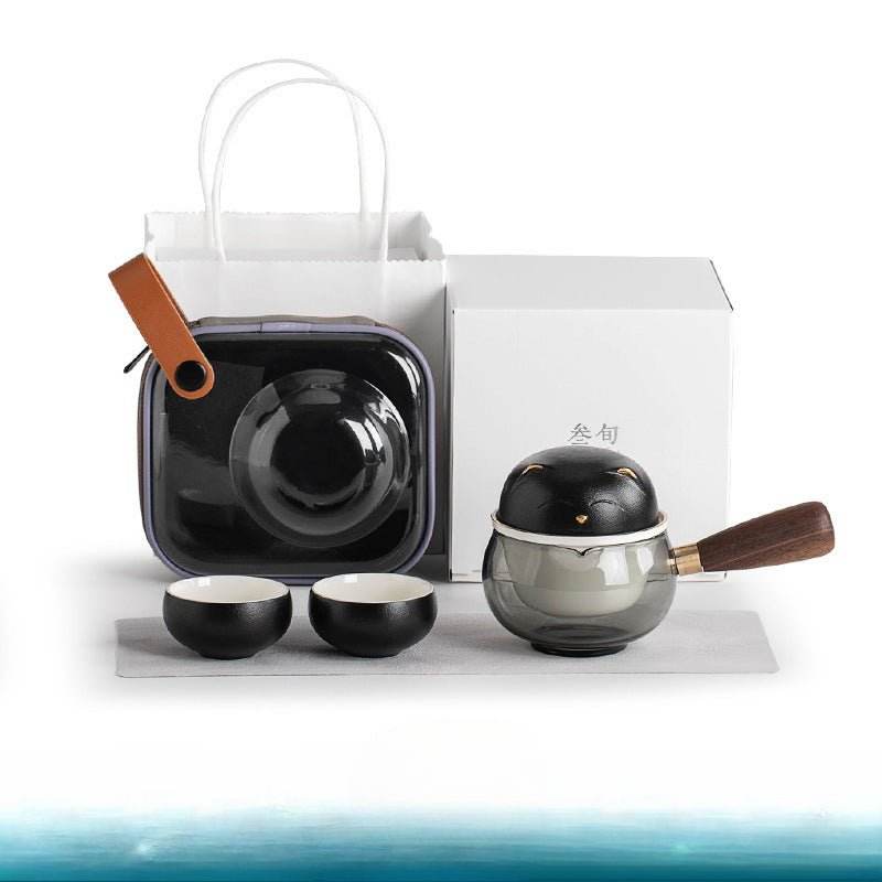 Lucky Cat Kuaike Cup Portable Gongfu Tea Set with Filter - STAR8S