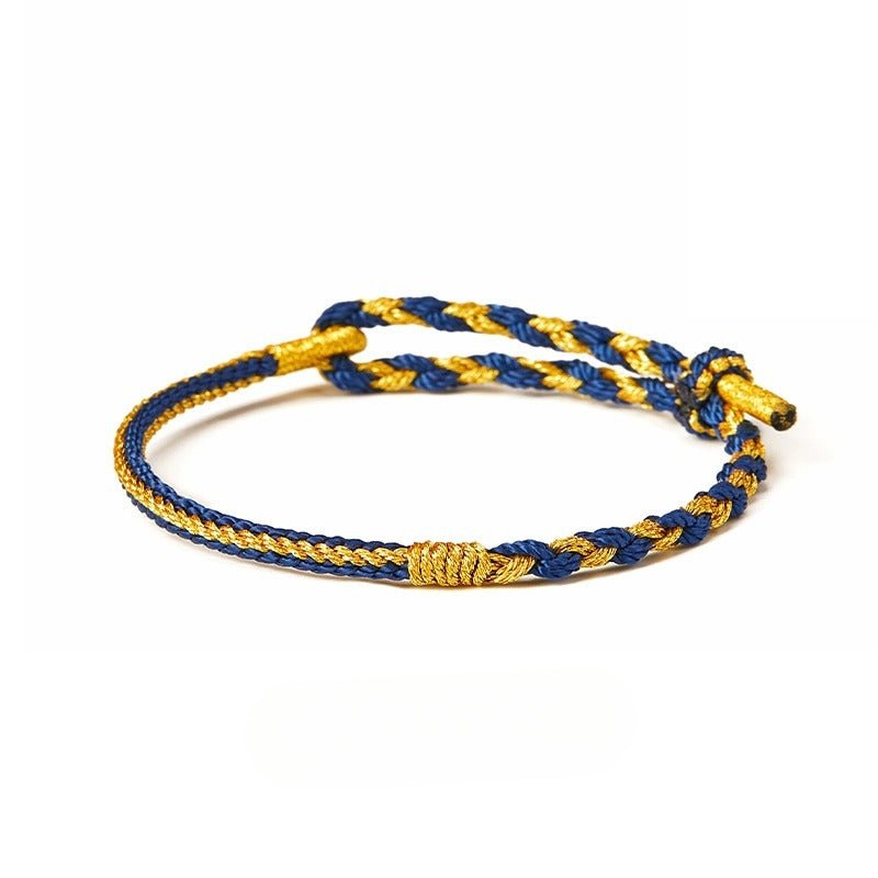 lucky celebrities wearing red string bracelet: eight - strand rope womens | star8s