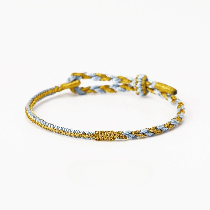 Lucky Celebrities Wearing Red String Bracelet: Eight - strand Rope Womens | STAR8S