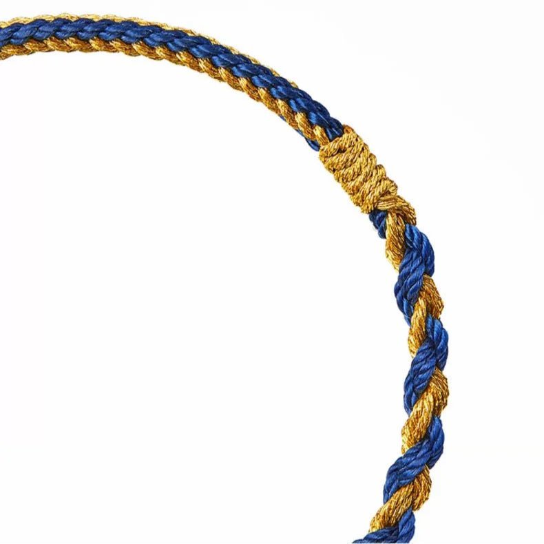 lucky celebrities wearing red string bracelet: eight - strand rope womens | star8s - star8s