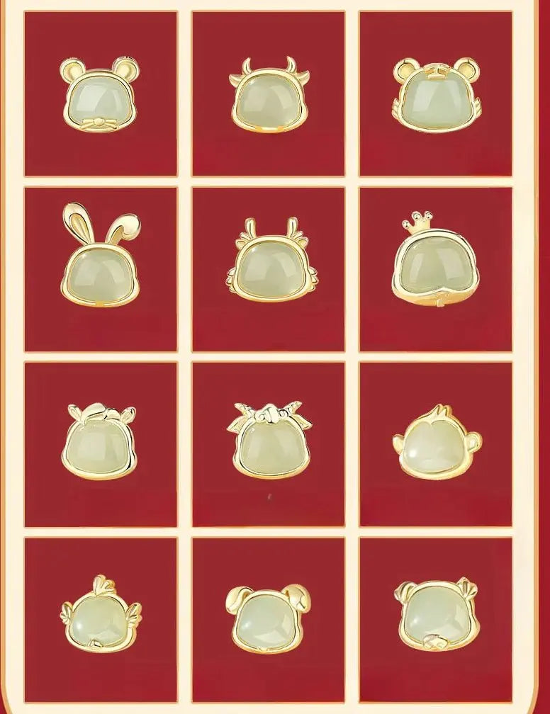 lucky jade bracelet - hetian jade, 925 silver, chinese zodiac, snake | star8s - star8s