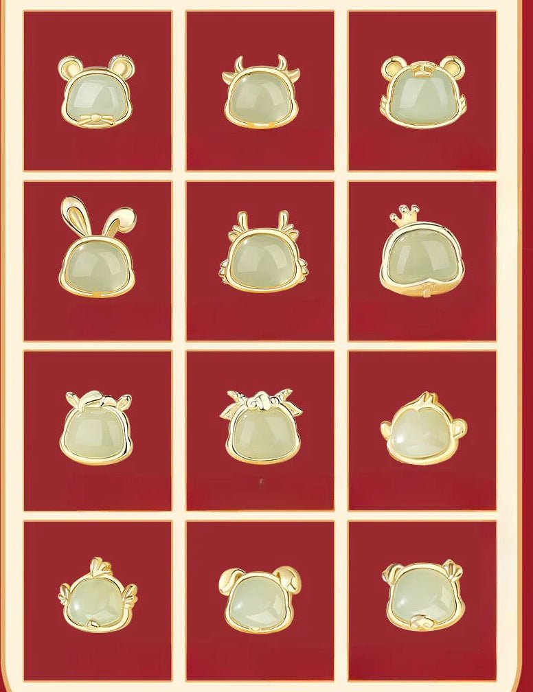 Lucky Jade Bracelet - Hetian Jade, 925 Silver, Chinese Zodiac, Snake | STAR8S - STAR8S