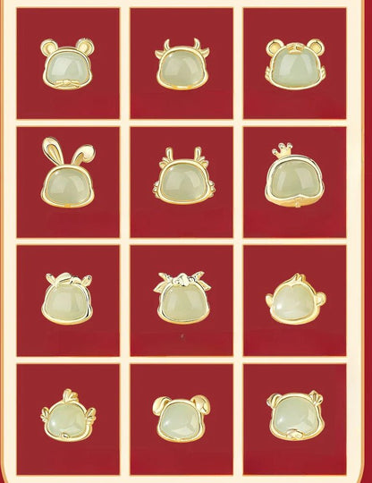 Lucky Jade Bracelet - Hetian Jade, 925 Silver, Chinese Zodiac, Snake | STAR8S - STAR8S