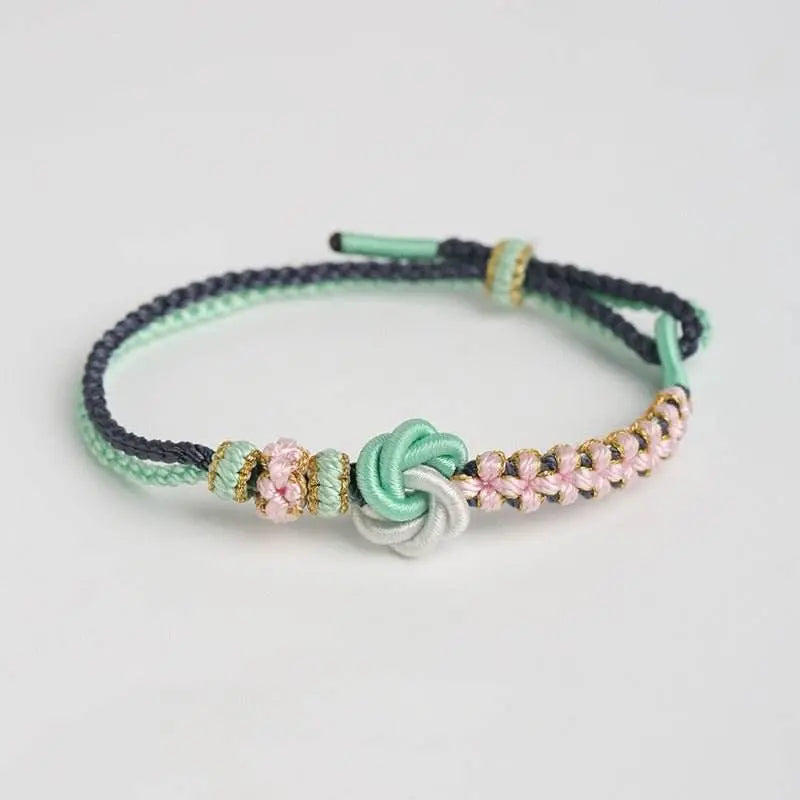 Mandala - knot Bracelet, Hand - Woven Lucky Jewelry for Besties & Year of Birth - STAR8S