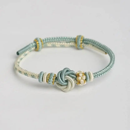 Mandala - knot Bracelet, Hand - Woven Lucky Jewelry for Besties & Year of Birth - STAR8S