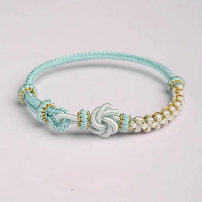 Mandala - knot Bracelet, Hand - Woven Lucky Jewelry for Besties & Year of Birth - STAR8S