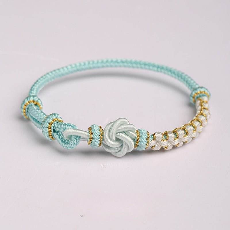 Mandala - knot Bracelet, Hand - Woven Lucky Jewelry for Besties & Year of Birth - STAR8S