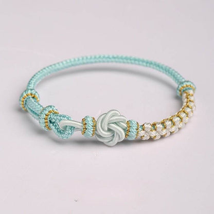 Mandala - knot Bracelet, Hand - Woven Lucky Jewelry for Besties & Year of Birth - STAR8S