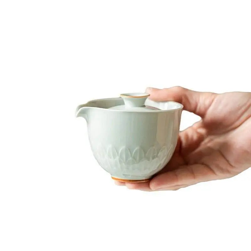 modern minimalist travel tea set portable one pot two cups kit - star8s